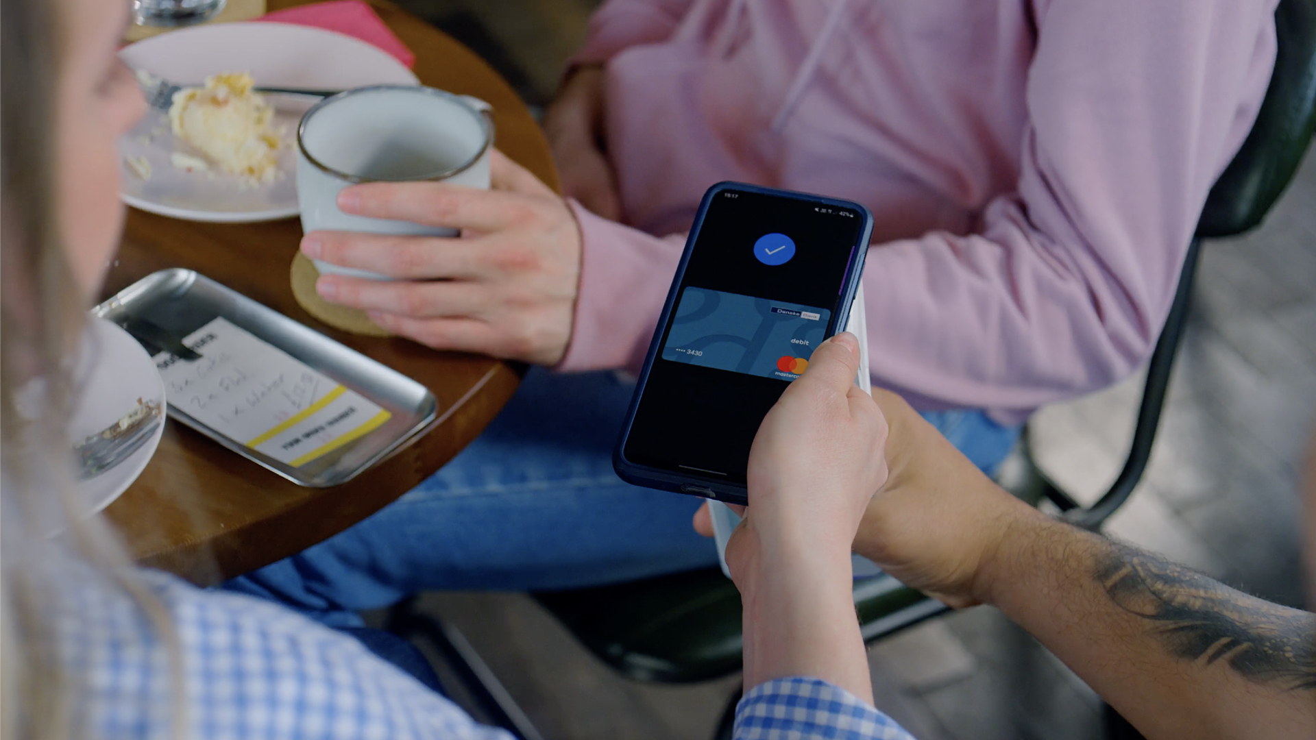 Paying with smart phone