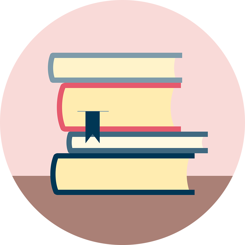vector image of books
