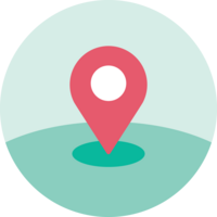 Geo location pin