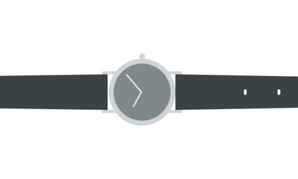 Vector image of watch