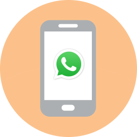 Whatsapp on smartphone