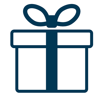 Gift box icon