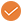 orange circle with white check mark