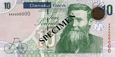 Danske Bank 10 pount note front
