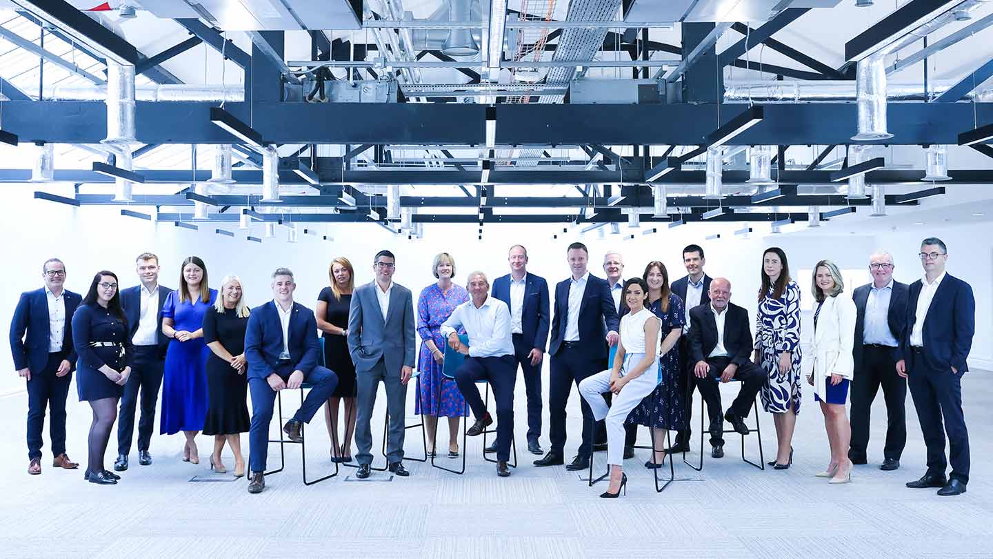 Corporate business team