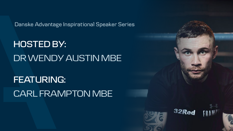 Fighting Back With Frampton Danske Advantage inspirational speakers series