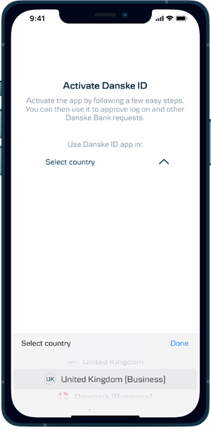 Danske ID for business, deactivate step 4