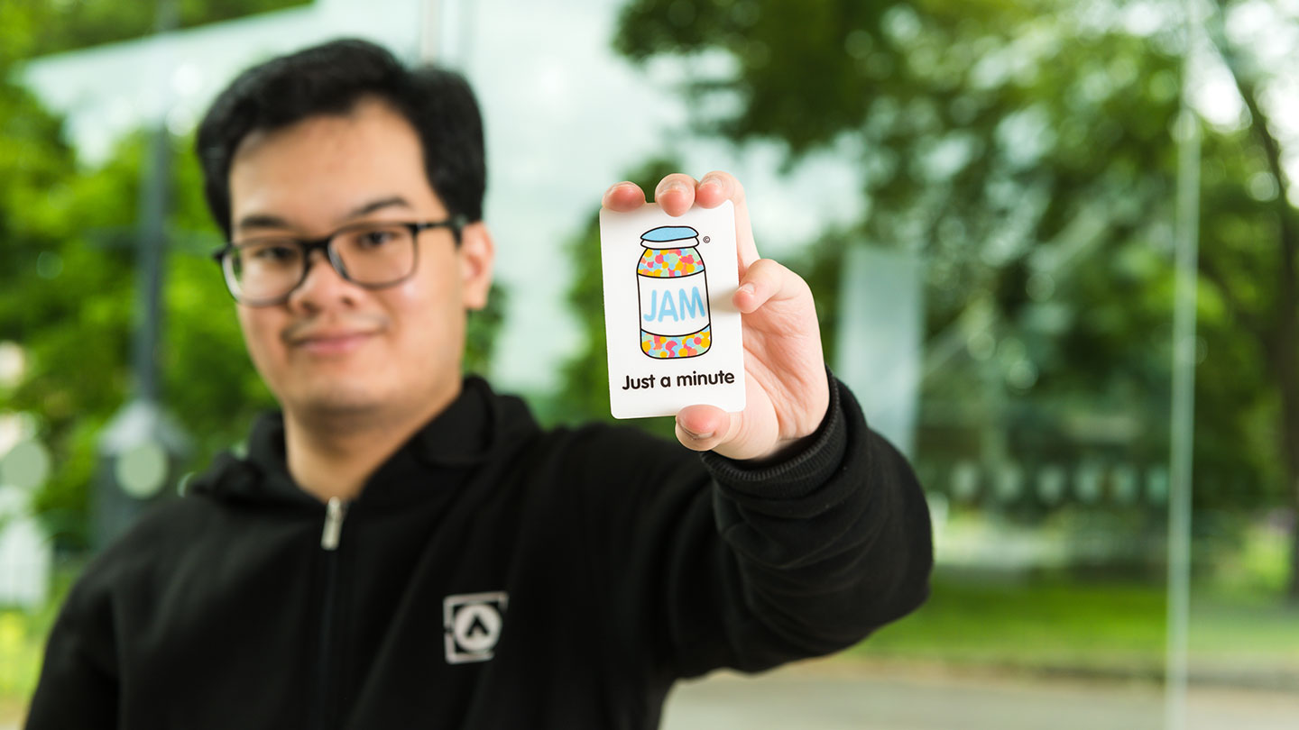 JAM card Just a Minute