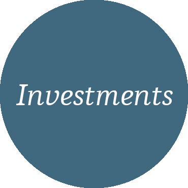 Private banking investment bubble graphic Private banking investment bubble graphic