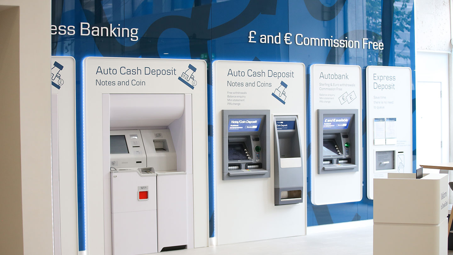 Auto Cash deposit machine, Donegal Square West