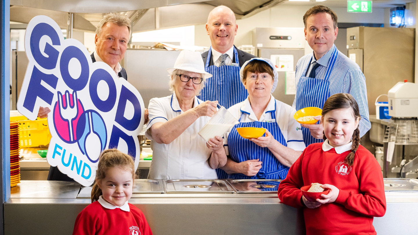 Stakeholders at the launch of a new Good Food Fund for schools.