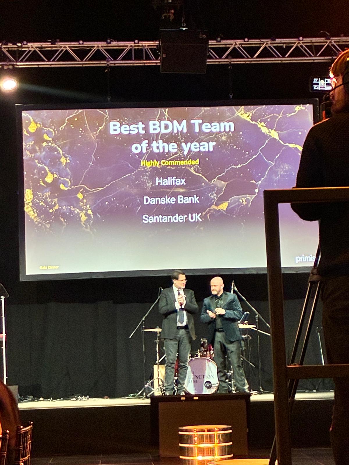 Best BDM team of the year shortlist Danske Bank