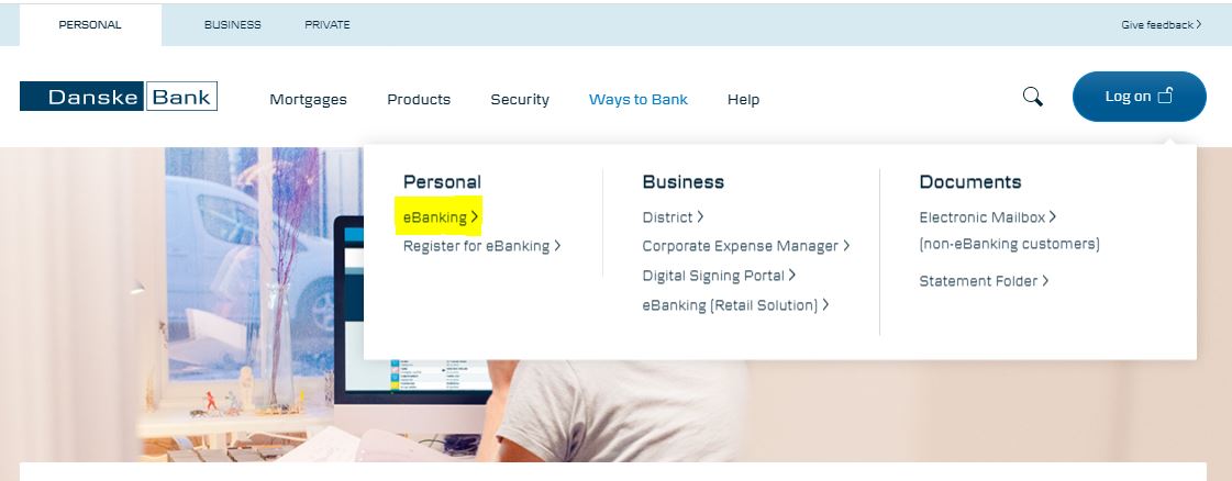 Setup Guide For EBanking | Ways To Bank | Danske Bank