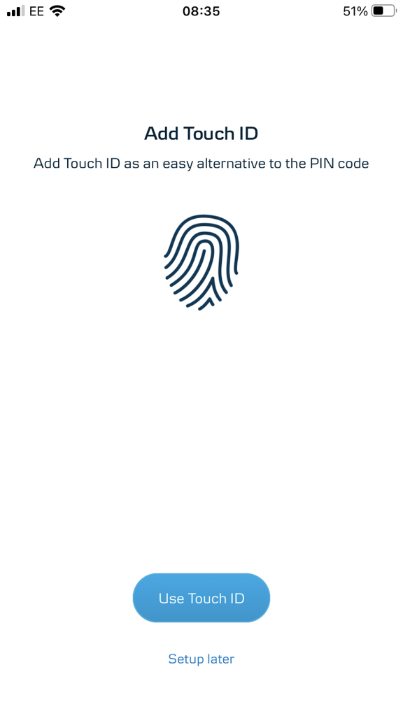 Step 8: Add your fingerprint to logon, if available