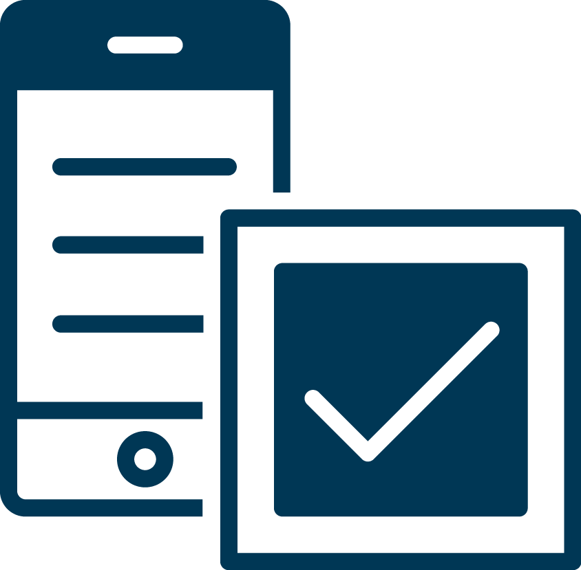 Block cards via mobile banking app