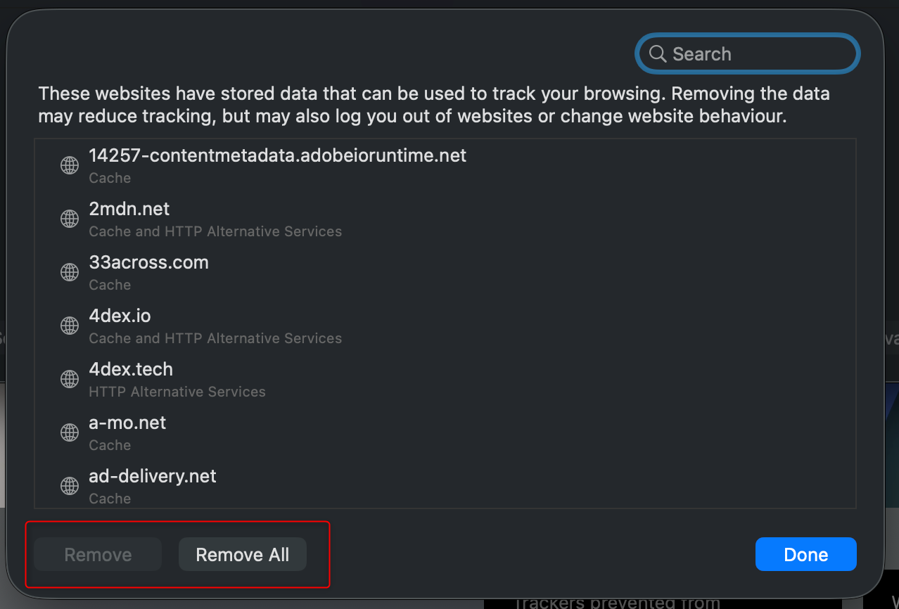Safari browser clear recent history remove all